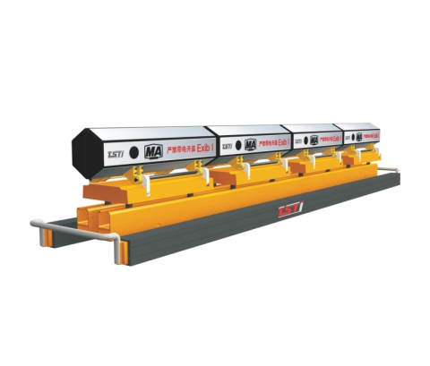 紫金煤業四繩落地式提升機老司机黄色激情视频在線探傷係統安裝現場